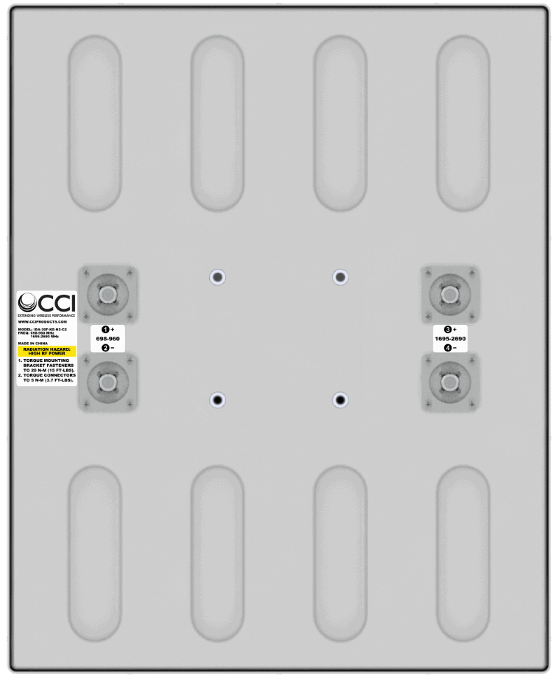 PI ODA30FKE2A back labels