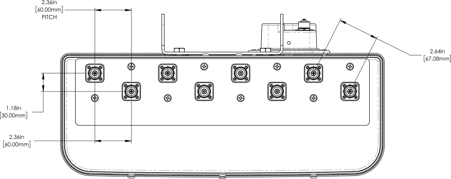 PI OPA65RKE4DA CONNECTOR SPACING EXT